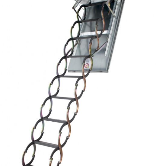 Ножничная огнестойкая чердачная лестница FAKRO LSF