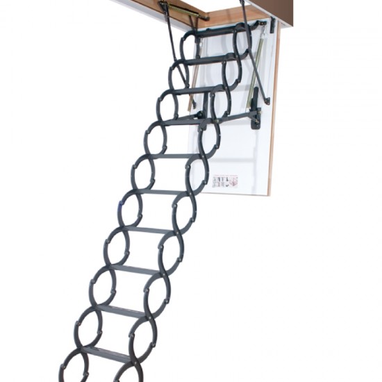 Термоизоляционная ножничная чердачная лестница FAKRO LST